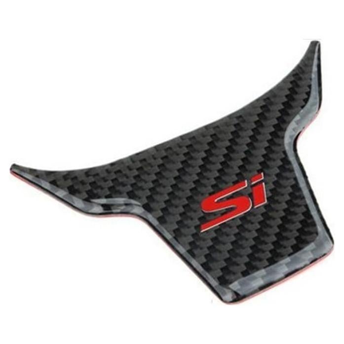 Cubierta de Volante de Fibra de Carbono AJLOTMO para Honda Civic 2016-2021