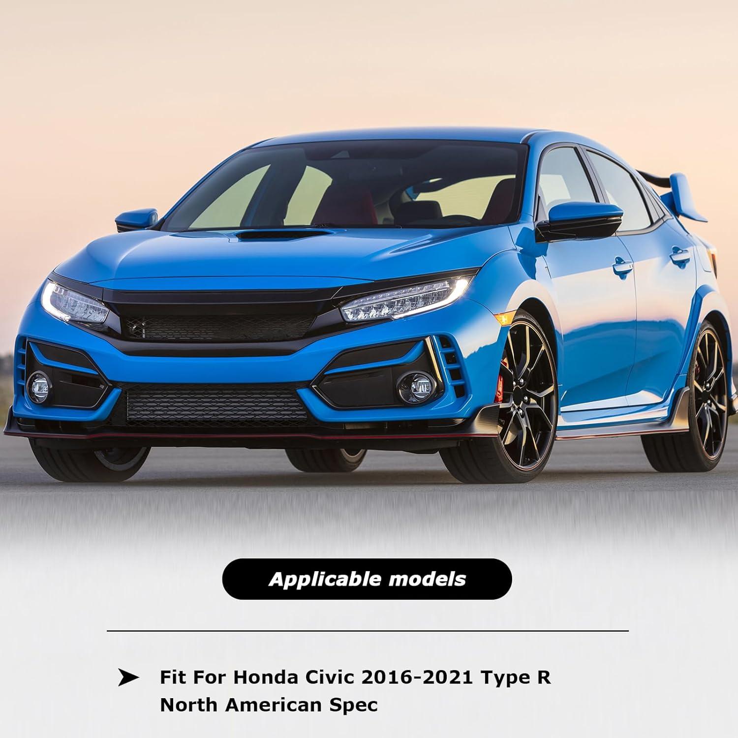 Volante de dirección VOONKE fibra de carbono Honda Civic 2016-2021