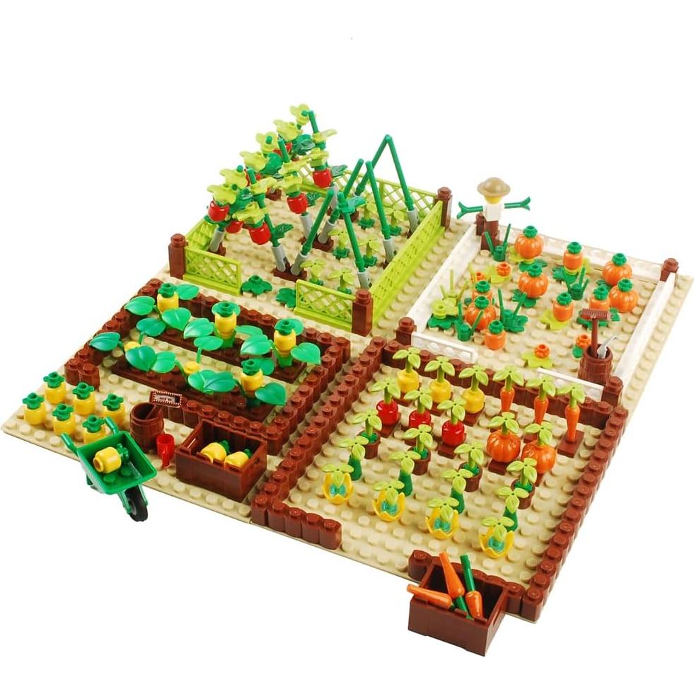 Juego de Bloques de Construcción BAENRCY Granja 408g 9.91cm