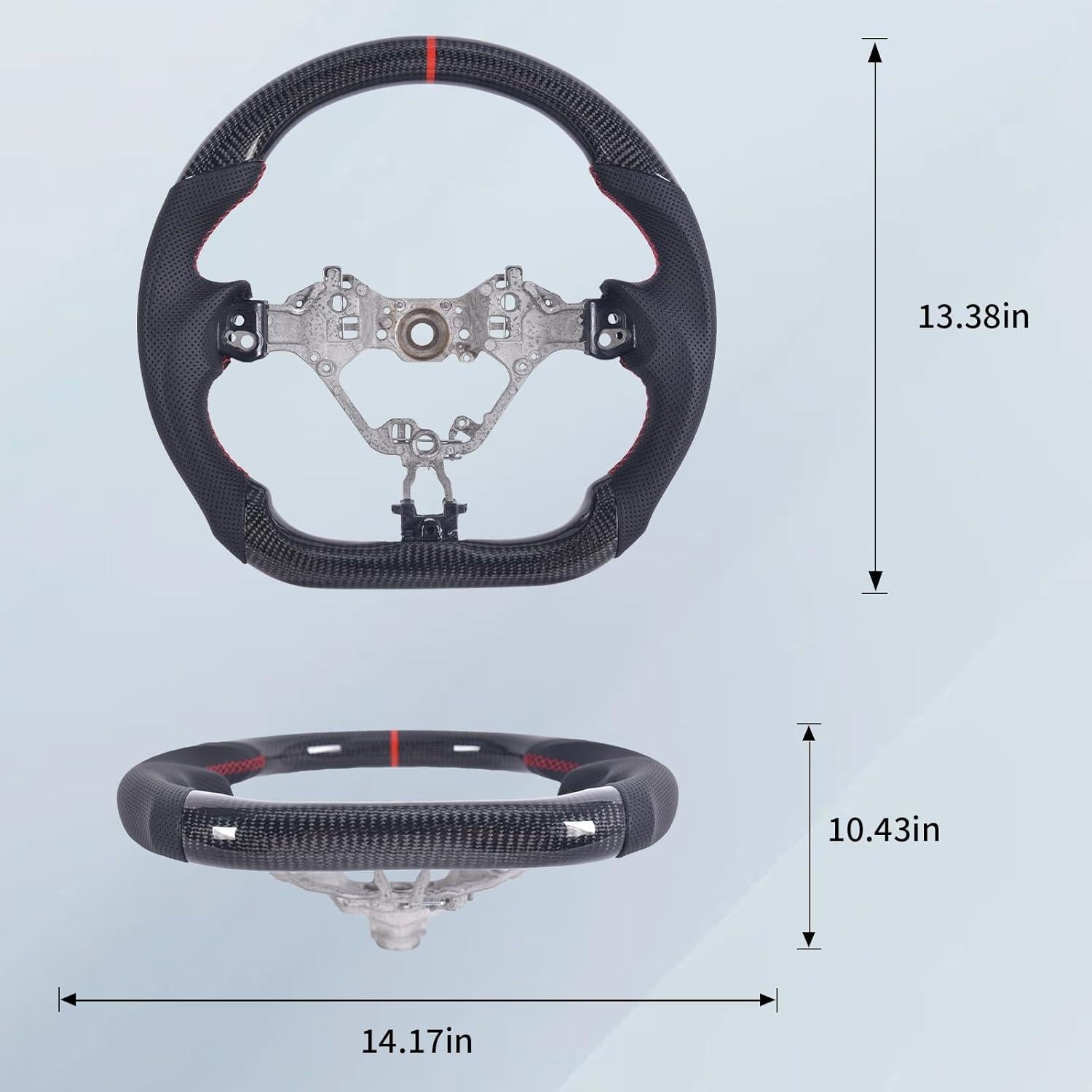 Volante de fibra de carbono EASSAFEX para Toyota 86/BRZ 2017-2020