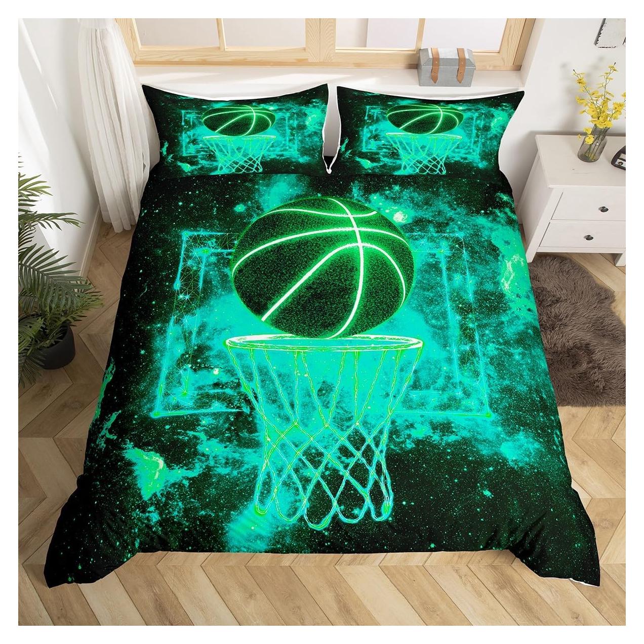 Juego de Ropa de Cama Infantil Baloncesto Castle Fairy