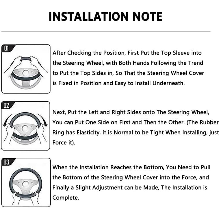 Funda de Volante de Cuero NAPA para Toyota + 2 Posavasos + Cable USB