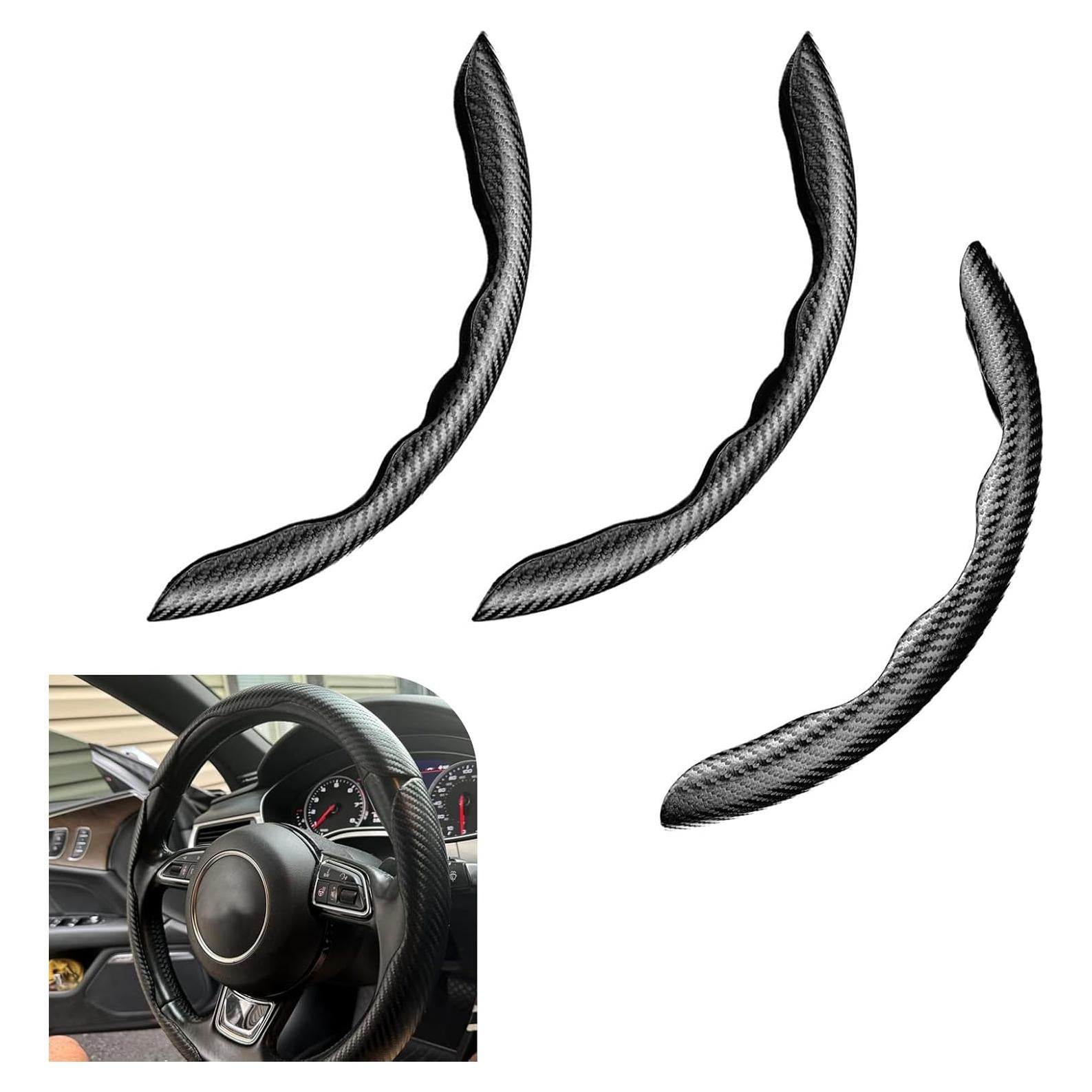 Cubierta de Volante Antideslizante Ferianl 36.8-38.1 cm Carbono