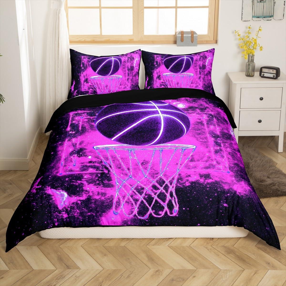 Juego de Ropa de Cama Infantil Baloncesto Castle Fairy