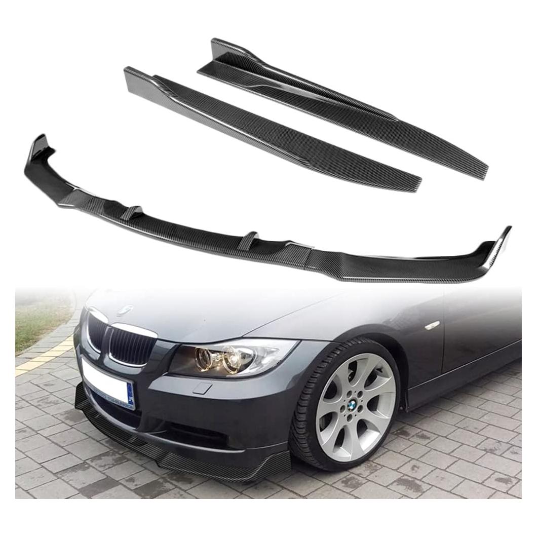 Kit Parachoques Frontal y Difusores Lateral BMW E90 E91 2006-2008