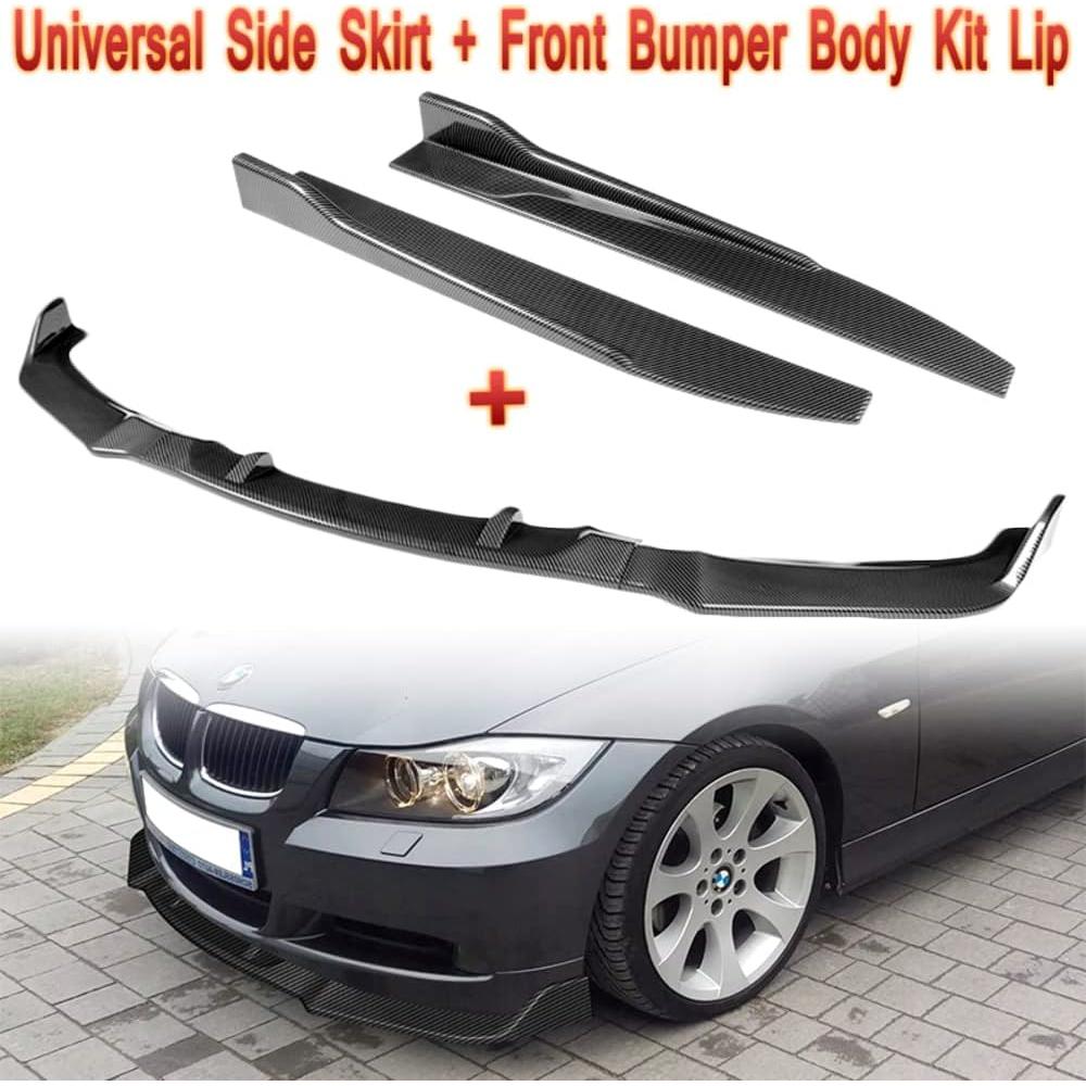 Kit Parachoques Frontal y Difusores Lateral BMW E90 E91 2006-2008