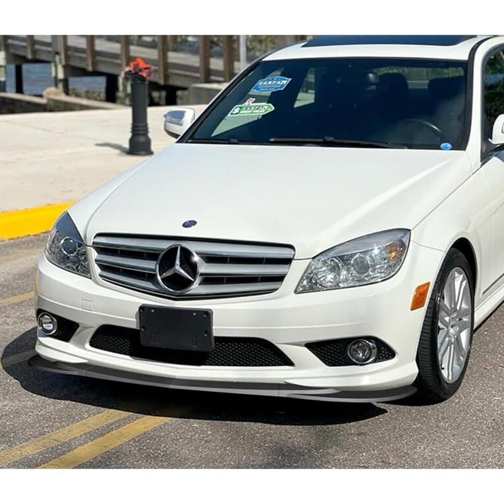 Extensiones de Labio de Parachoques W-POWER para Mercedes-Benz C300/C350 2008-2011