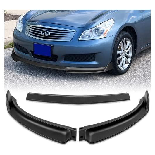 Kit de Parachoques Delantero Infiniti G35 G37 2007-2009 ABS Negro Mate