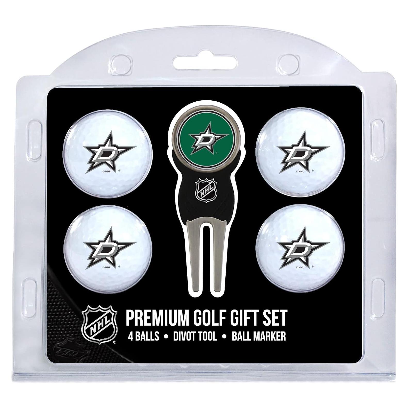 Set de 4 Pelotas de Golf Team Golf NHL Dallas Stars