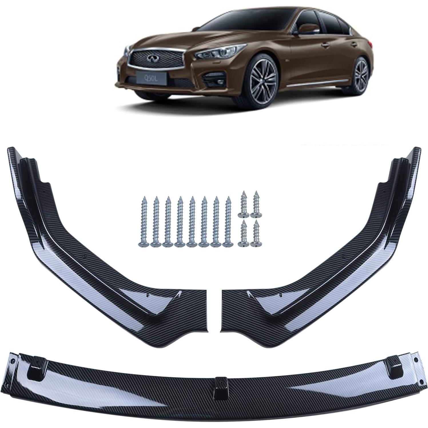 Labio Frontal Parachoques MUCO para Infiniti Q50 Base 2018-2024