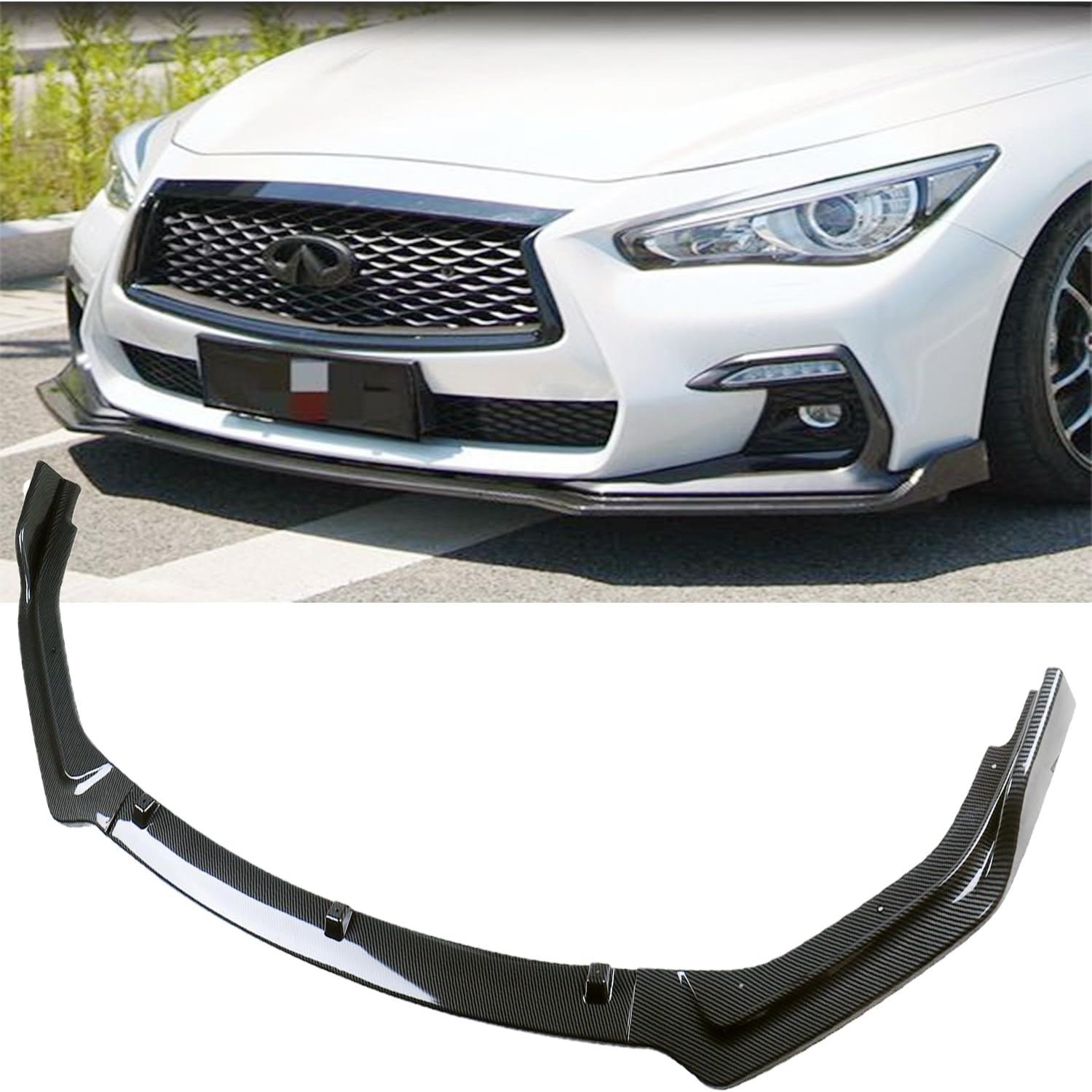 Labio Frontal Parachoques MUCO para Infiniti Q50 Base 2018-2024