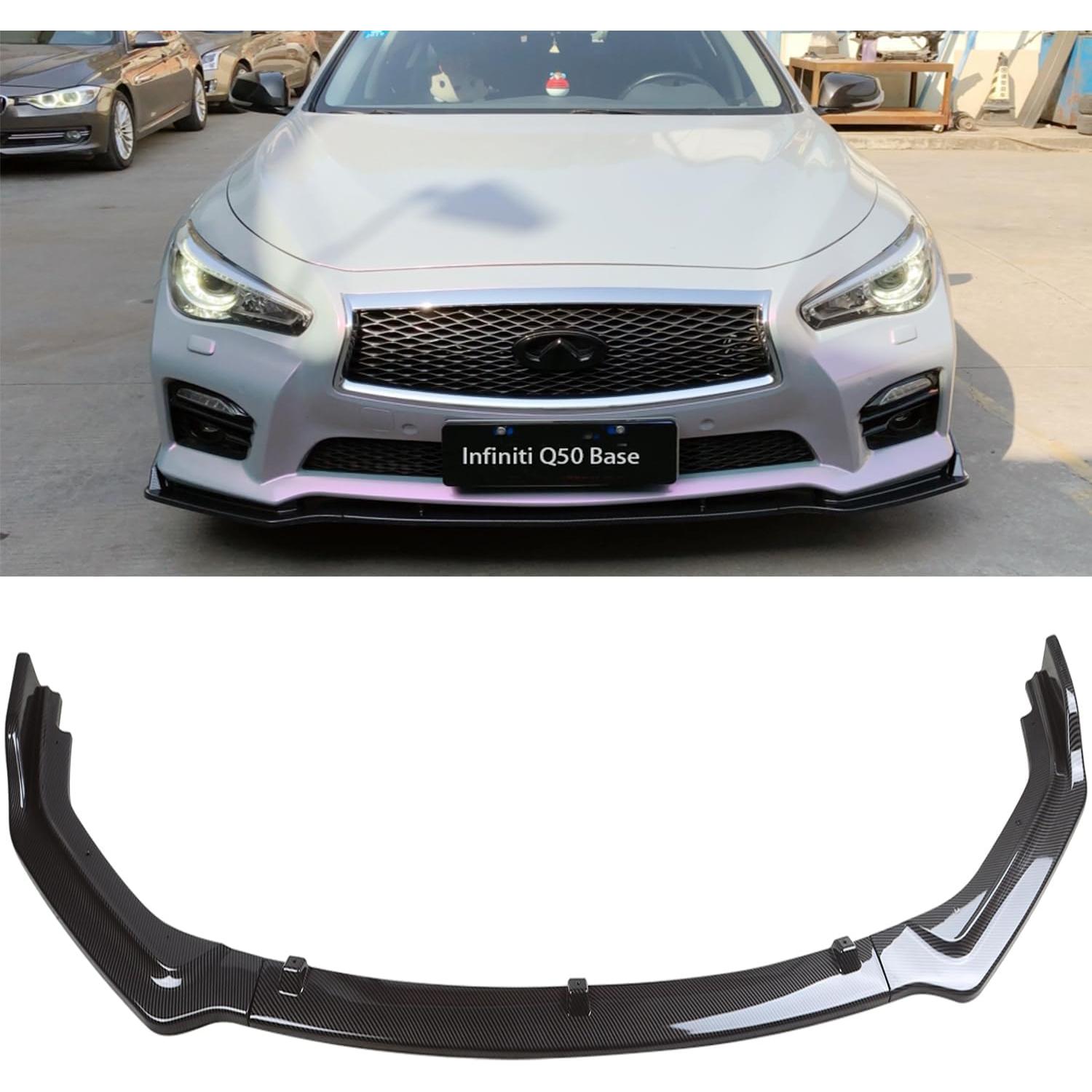 Labio Frontal Parachoques MUCO para Infiniti Q50 Base 2018-2024