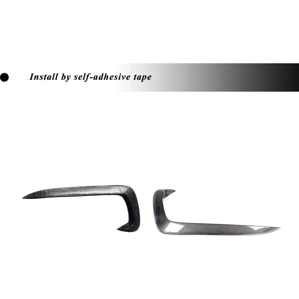 Cubierta de Luz de Niebla Audi A5 S5 2012-2016 Fibra de Carbono