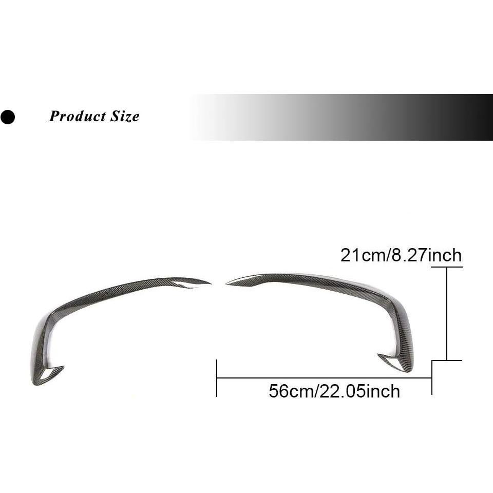 Cubierta de Luz de Niebla Audi A5 S5 2012-2016 Fibra de Carbono