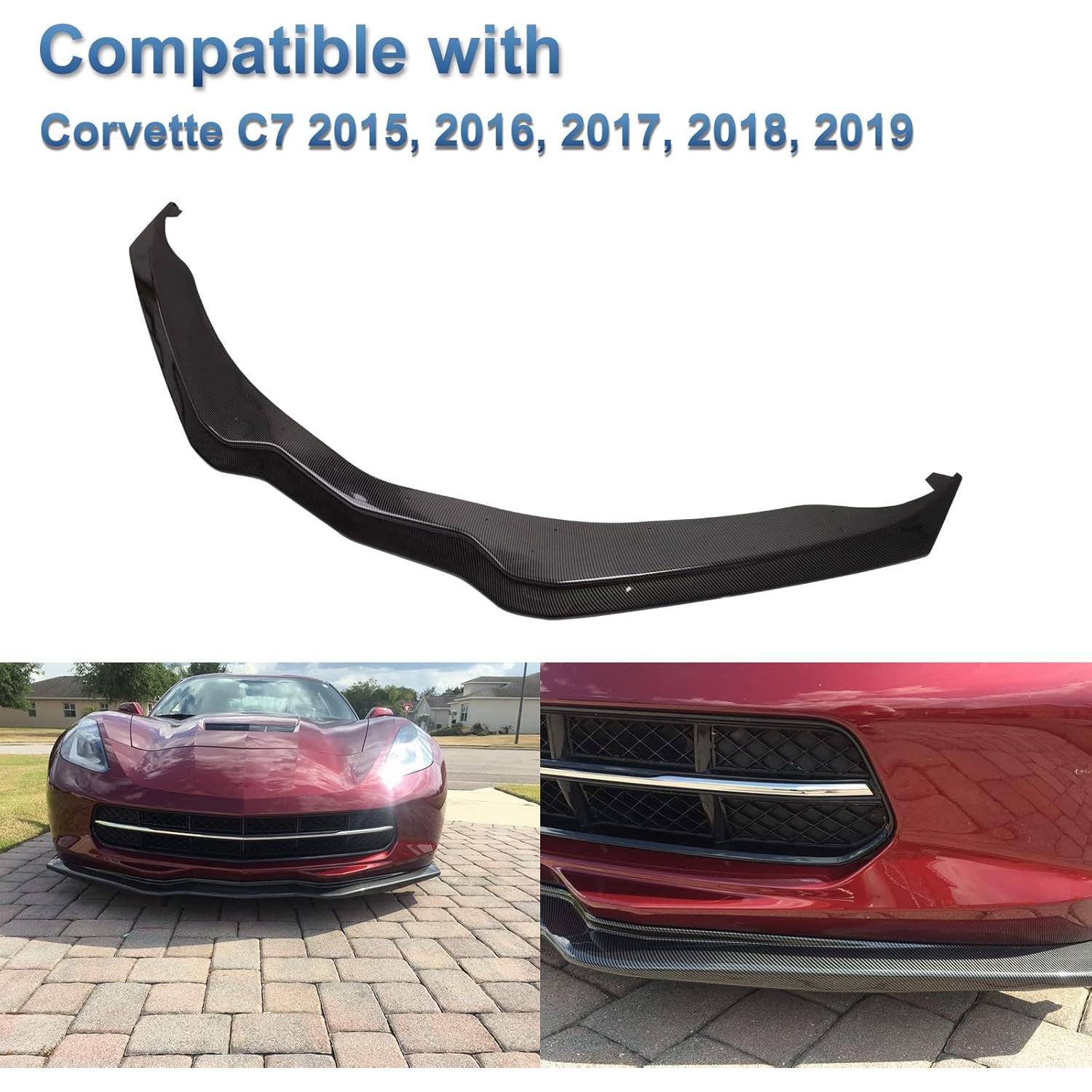 Splitter Inferior Parachoques Frontal NUBEHONE C7 Corvette 2015-2019