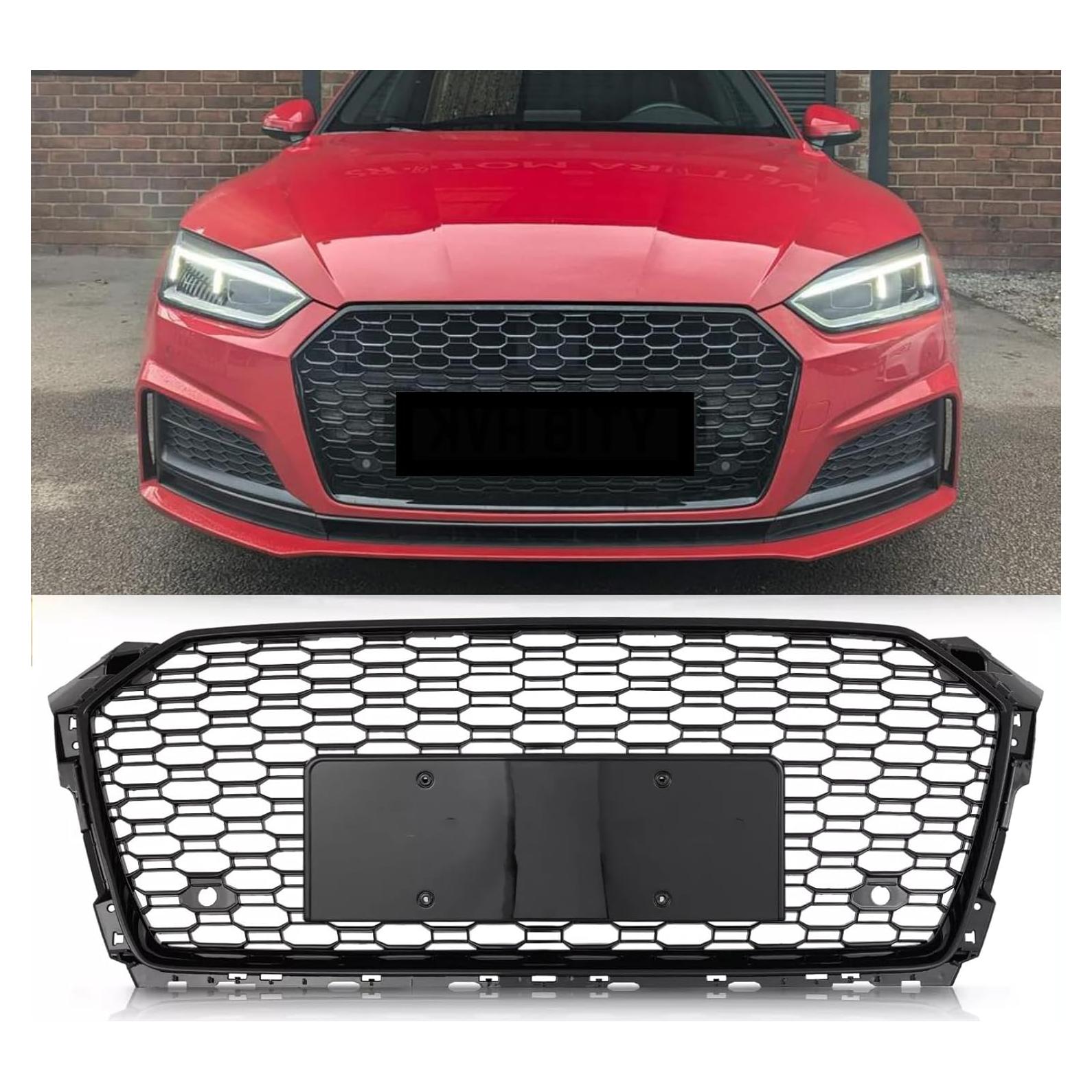 Rejilla Frontal NeespoC para Audi A5/S5 2018-2019 Negro