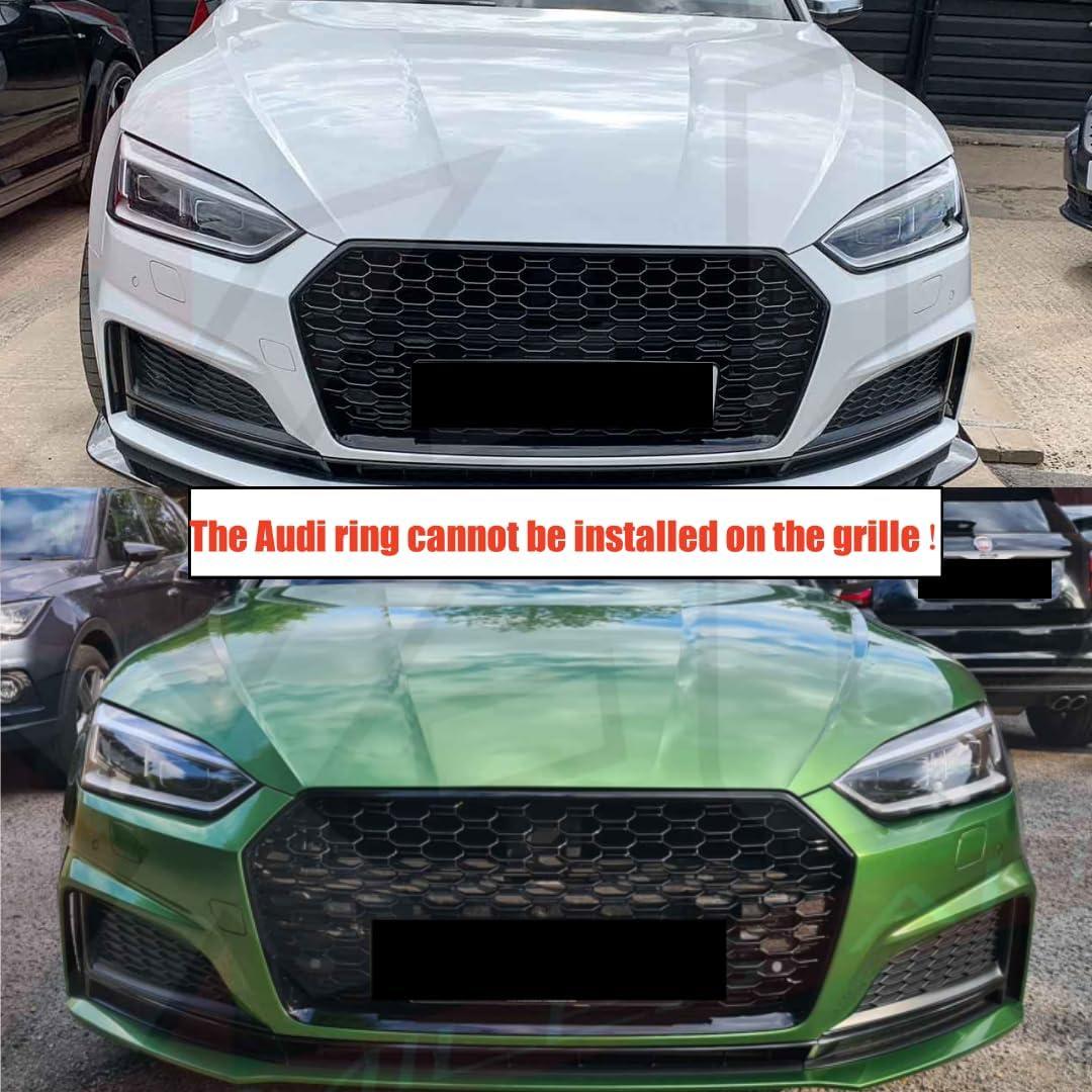 Rejilla Frontal NeespoC para Audi A5/S5 2018-2019 Negro