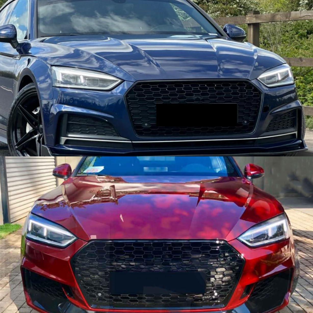 Rejilla Frontal NeespoC para Audi A5/S5 2018-2019 Negro