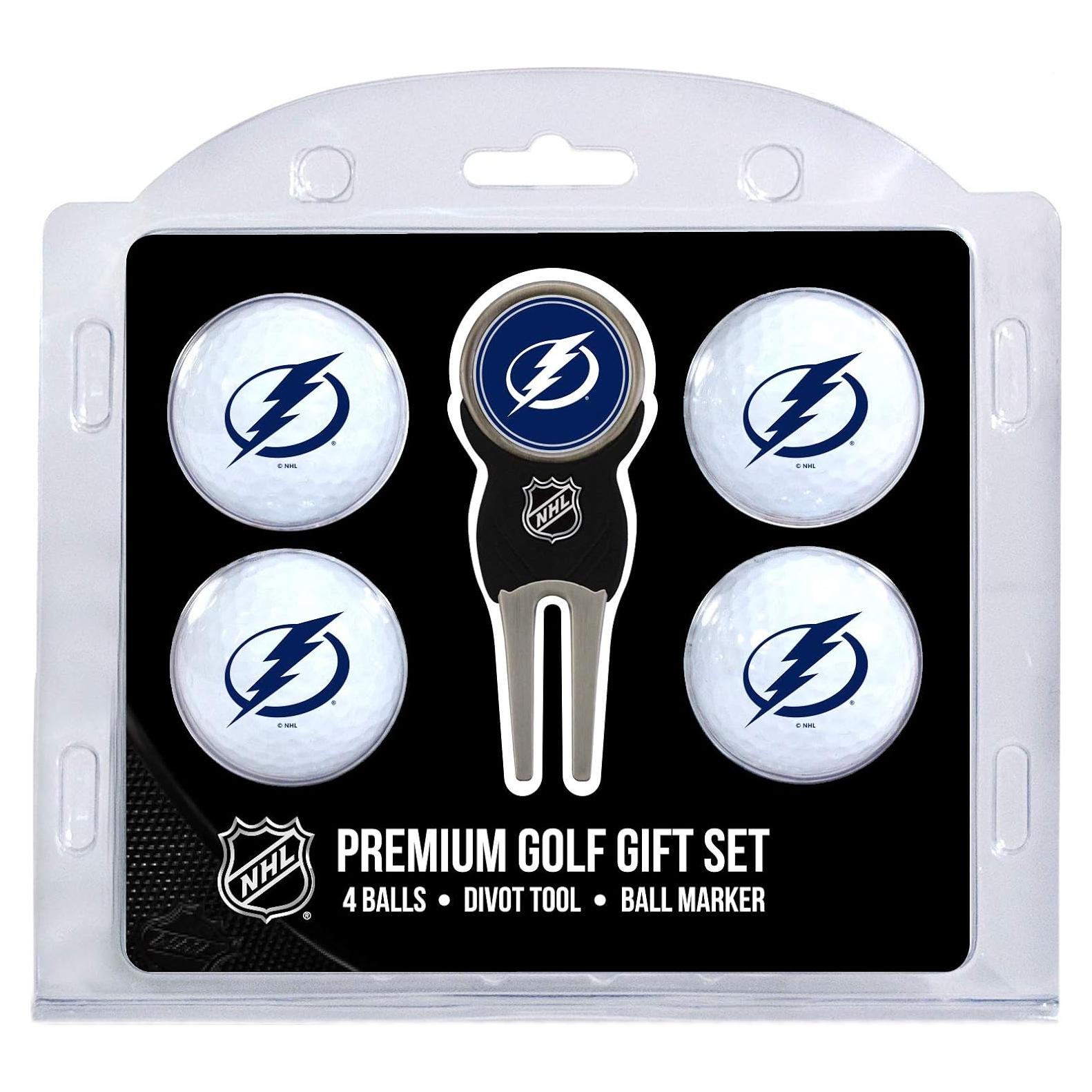 Set de 4 Bolas de Golf Team Golf NHL Tampa Bay Lightning