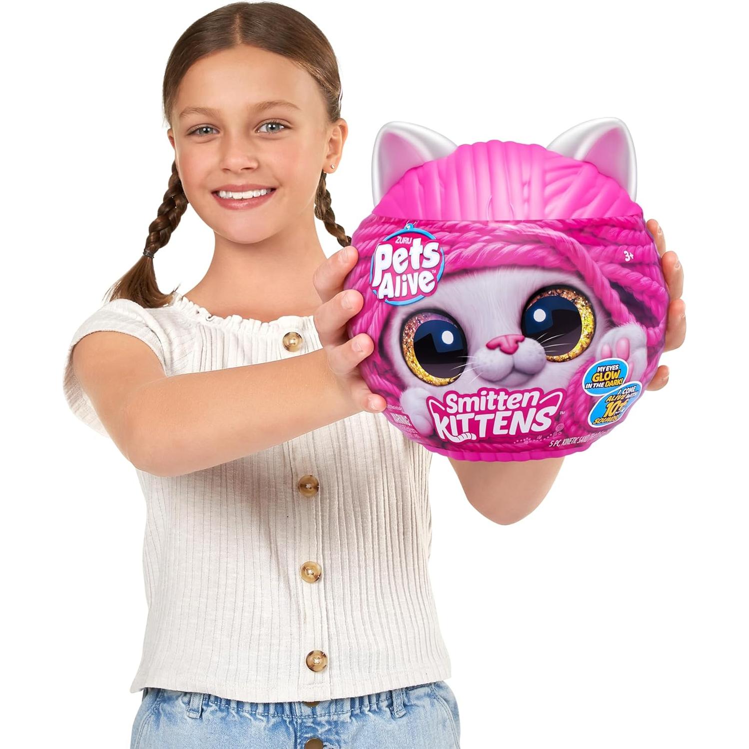 Gatito Smitten Bonnie de ZURU - Juguete Interactivo 10 Sonidos
