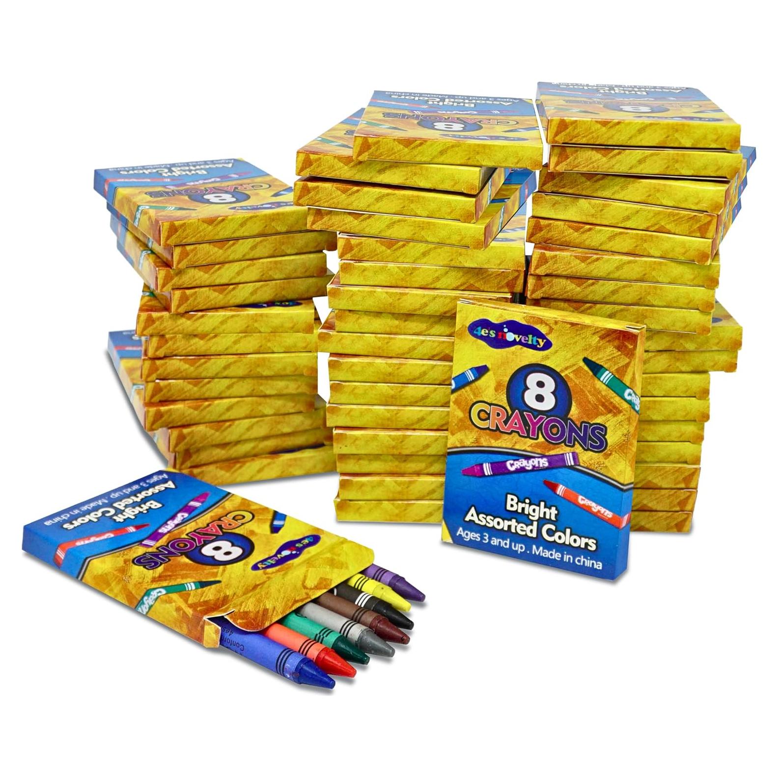 Crayones a Granel 4E's Novelty 384 Unidades No Tóxicos