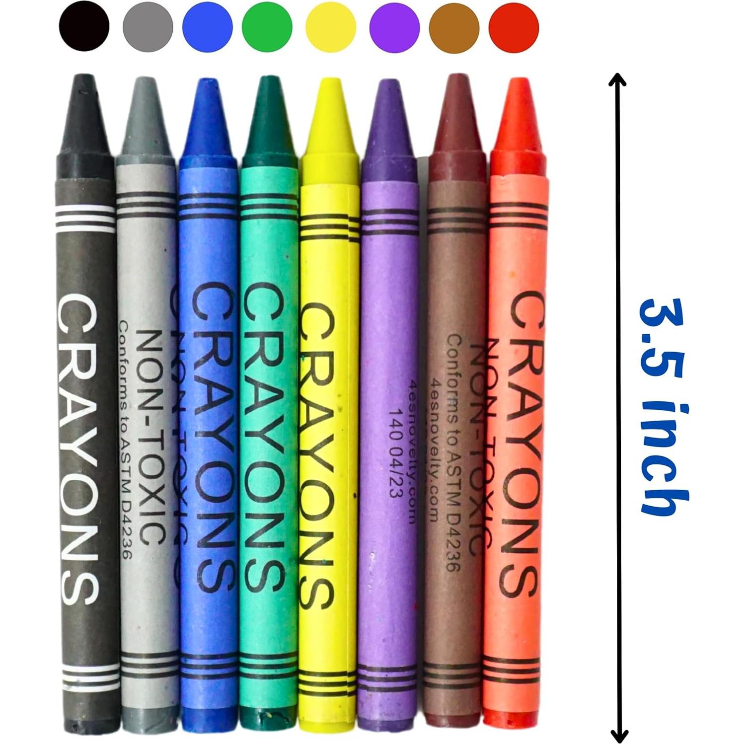 Crayones a Granel 4E's Novelty 384 Unidades No Tóxicos