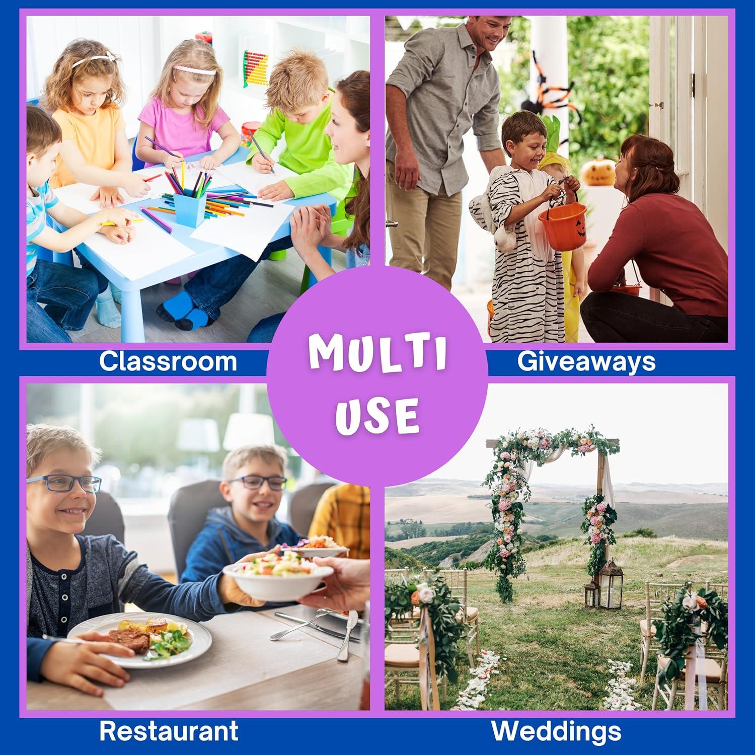 Crayones a Granel 4E's Novelty 384 Unidades No Tóxicos