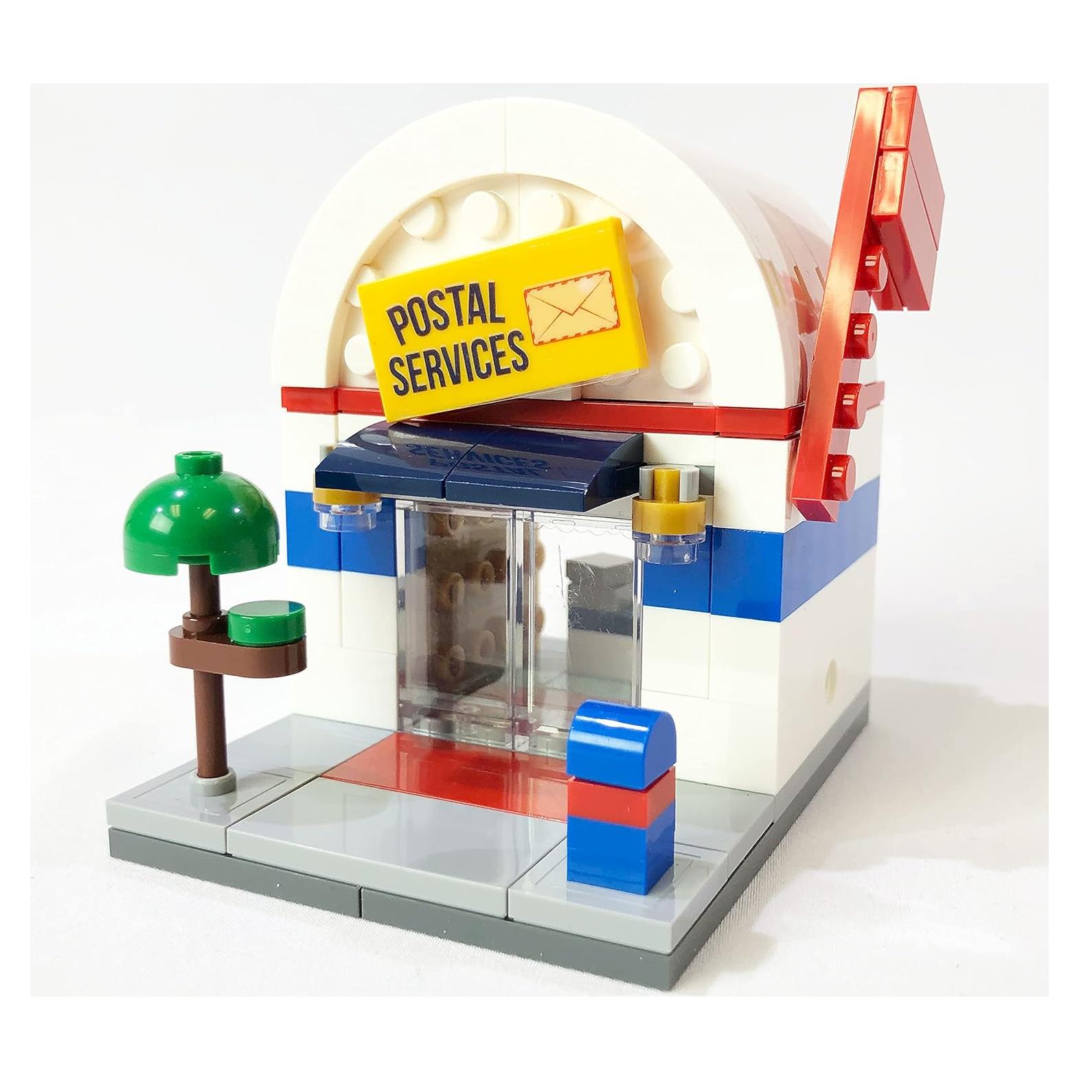 Mini Ciudad Oficina de Correos Brick Loot 96 Piezas