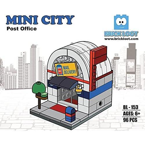 Mini Ciudad Oficina de Correos Brick Loot 96 Piezas