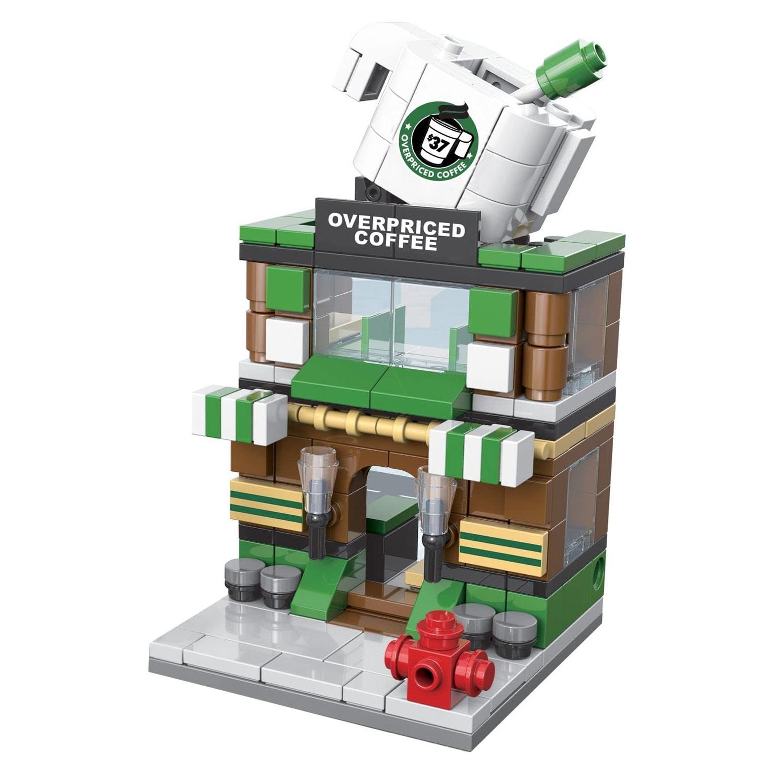 Conjunto Tienda de Café Brick Loot 208 Piezas Compatible Lego