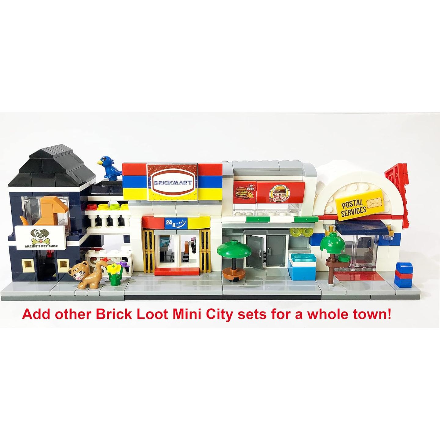 Tienda de Juguetes Brickmart Brick Loot - 122 Piezas