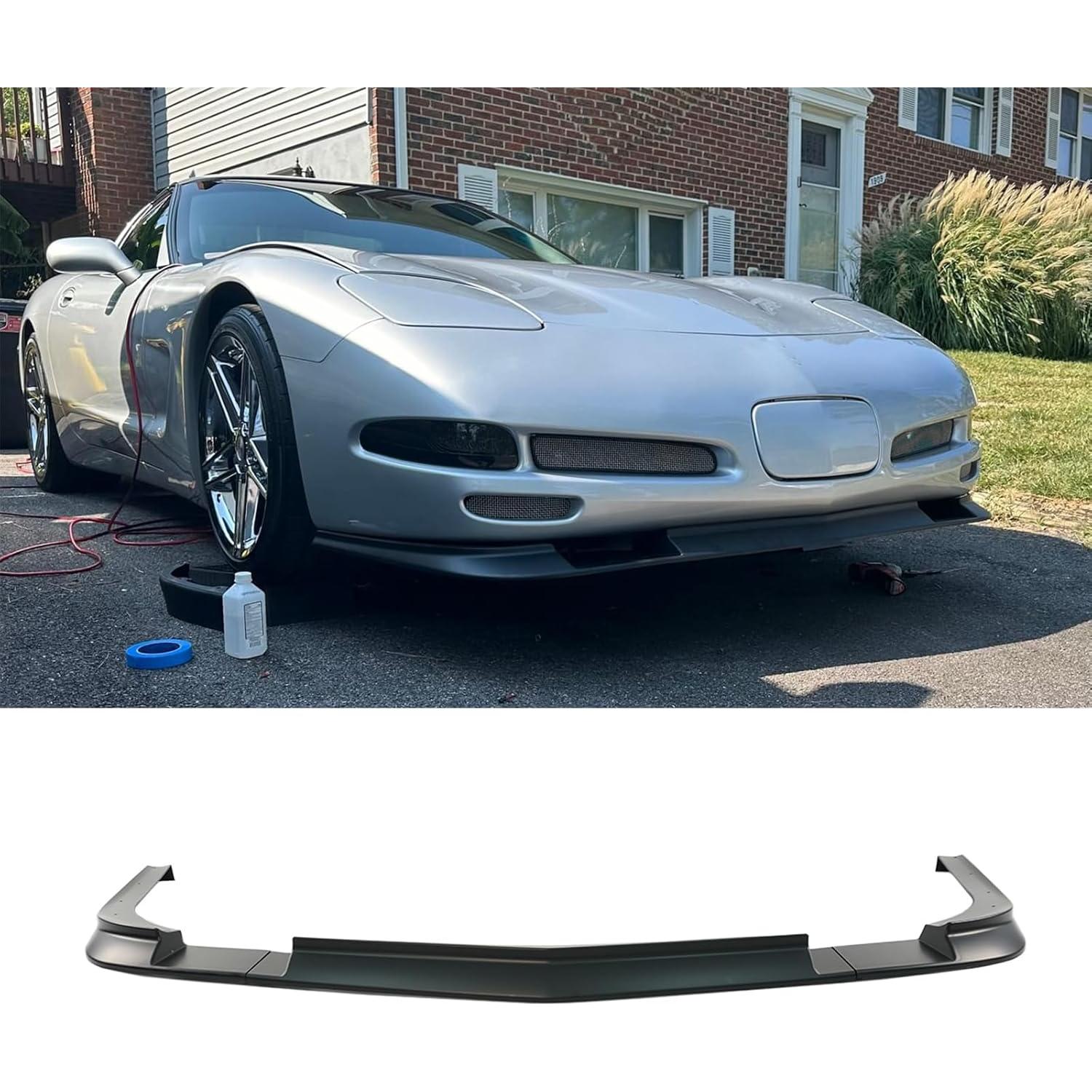 Divisor Frontal Corvette C5 1997-2004 PFRREOR Negro Brillante