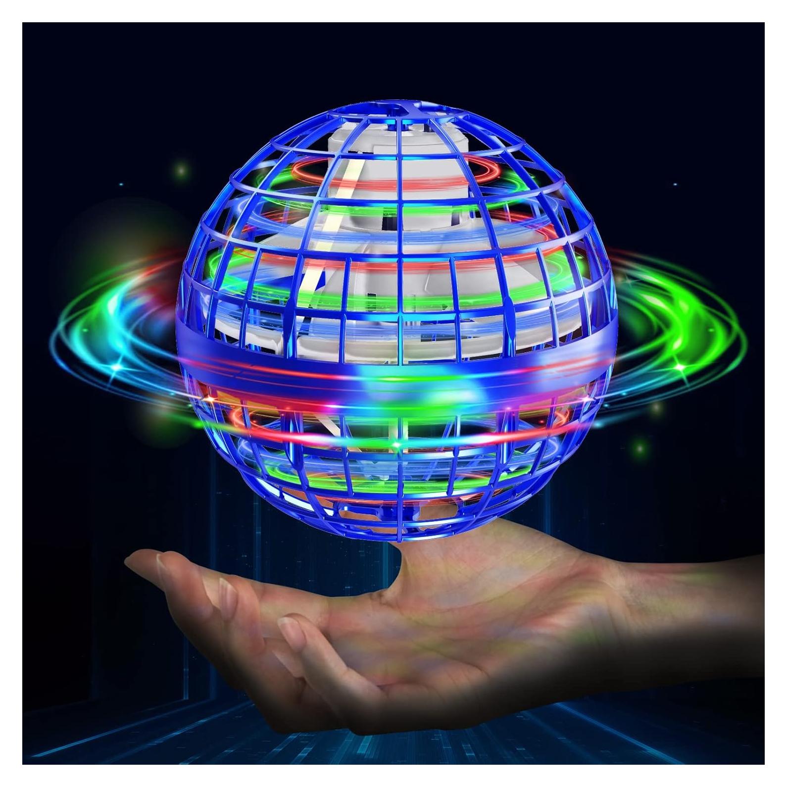 Bola Voladora Mágica Semai AC04 con Luz LED - Juguete Dron 9cm