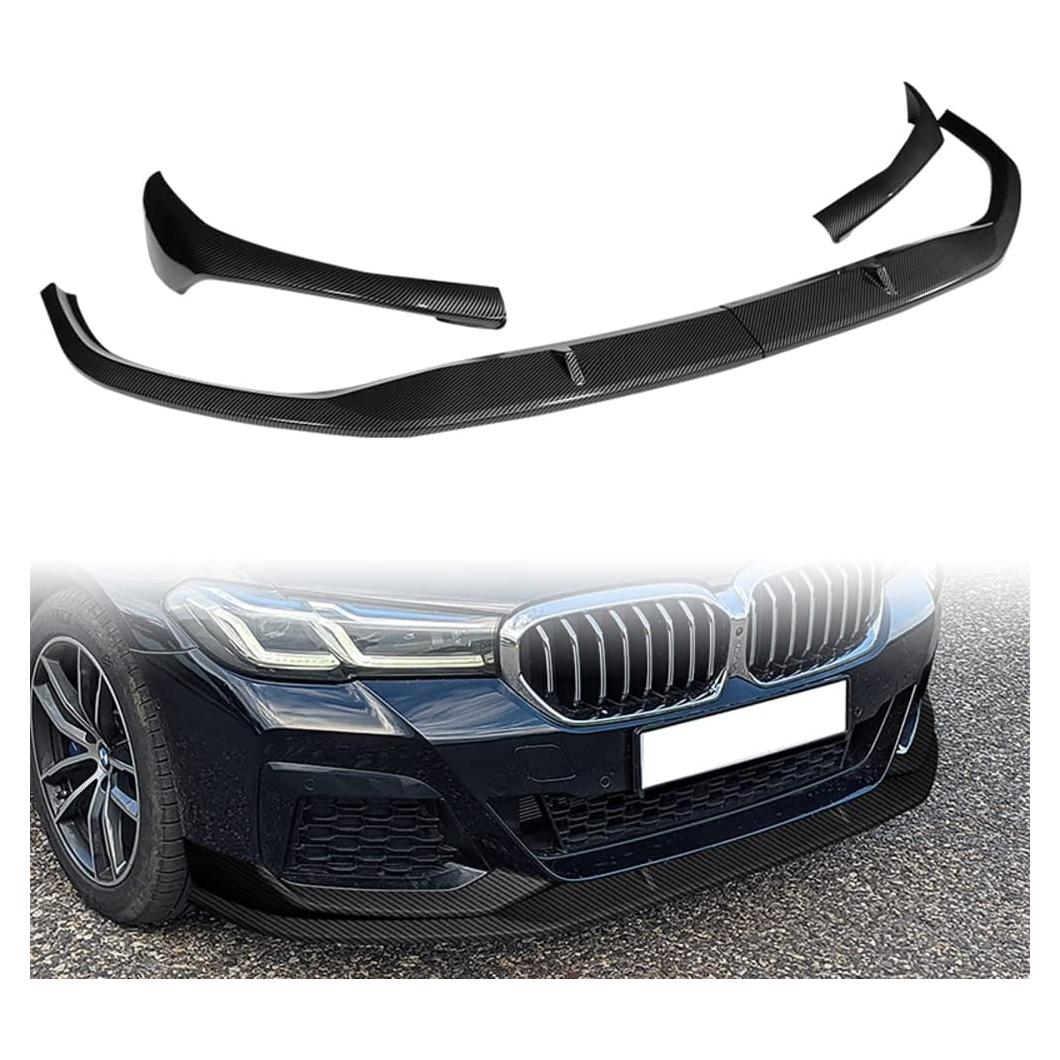 Labio Parachoques Frontal Q1-TECH para BMW 5-Series G30 2021-2023