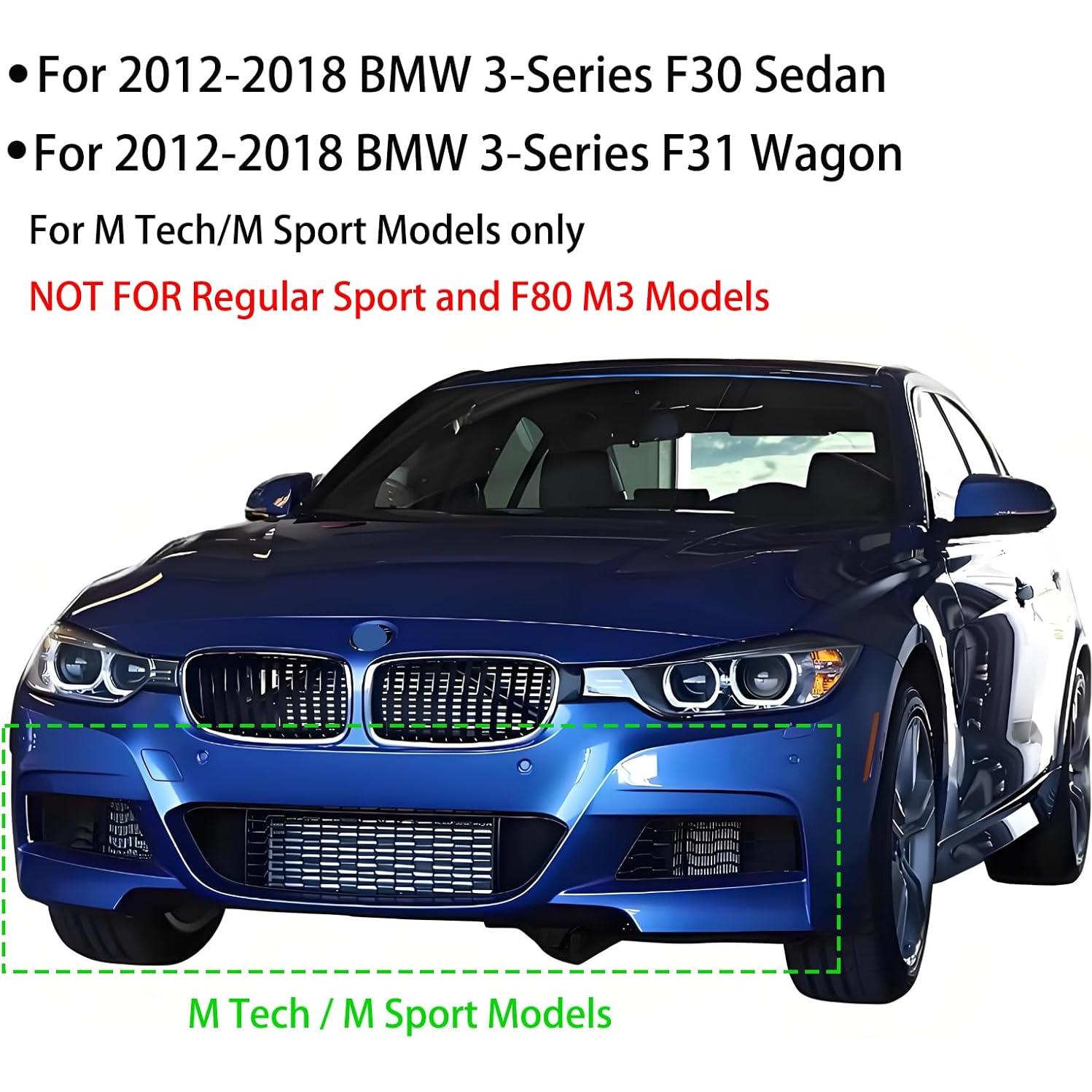 Divisor de Labio Frontal Aresparts para BMW 3-Series F30 F31 2012-2019