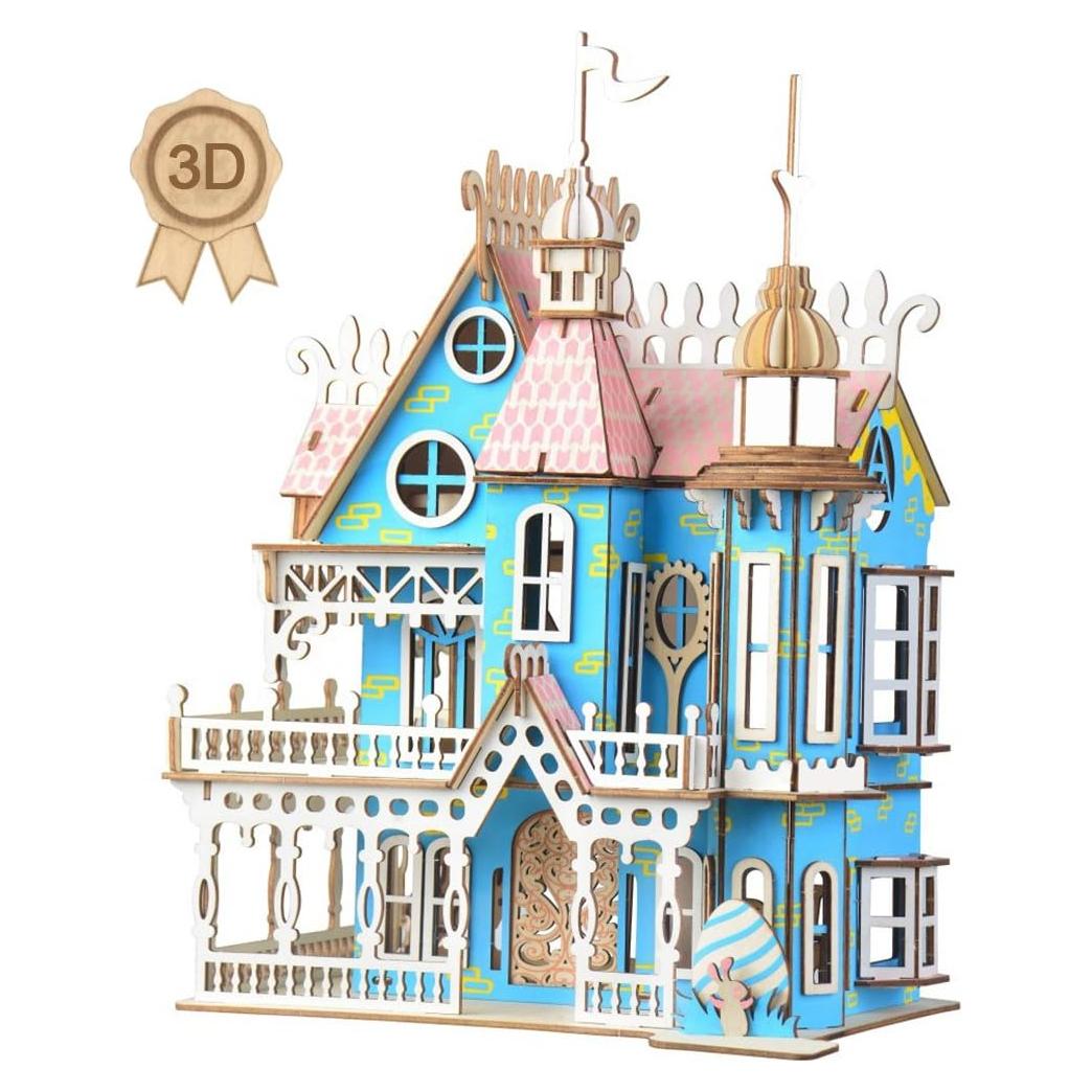 Rompecabezas 3D Wewinn Villa Fantástica 174 Piezas Madera