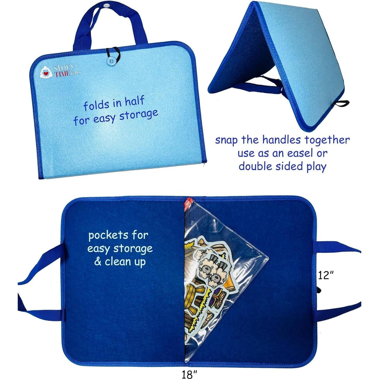 Figuras de Fieltro de Animales de Granja 37 Piezas