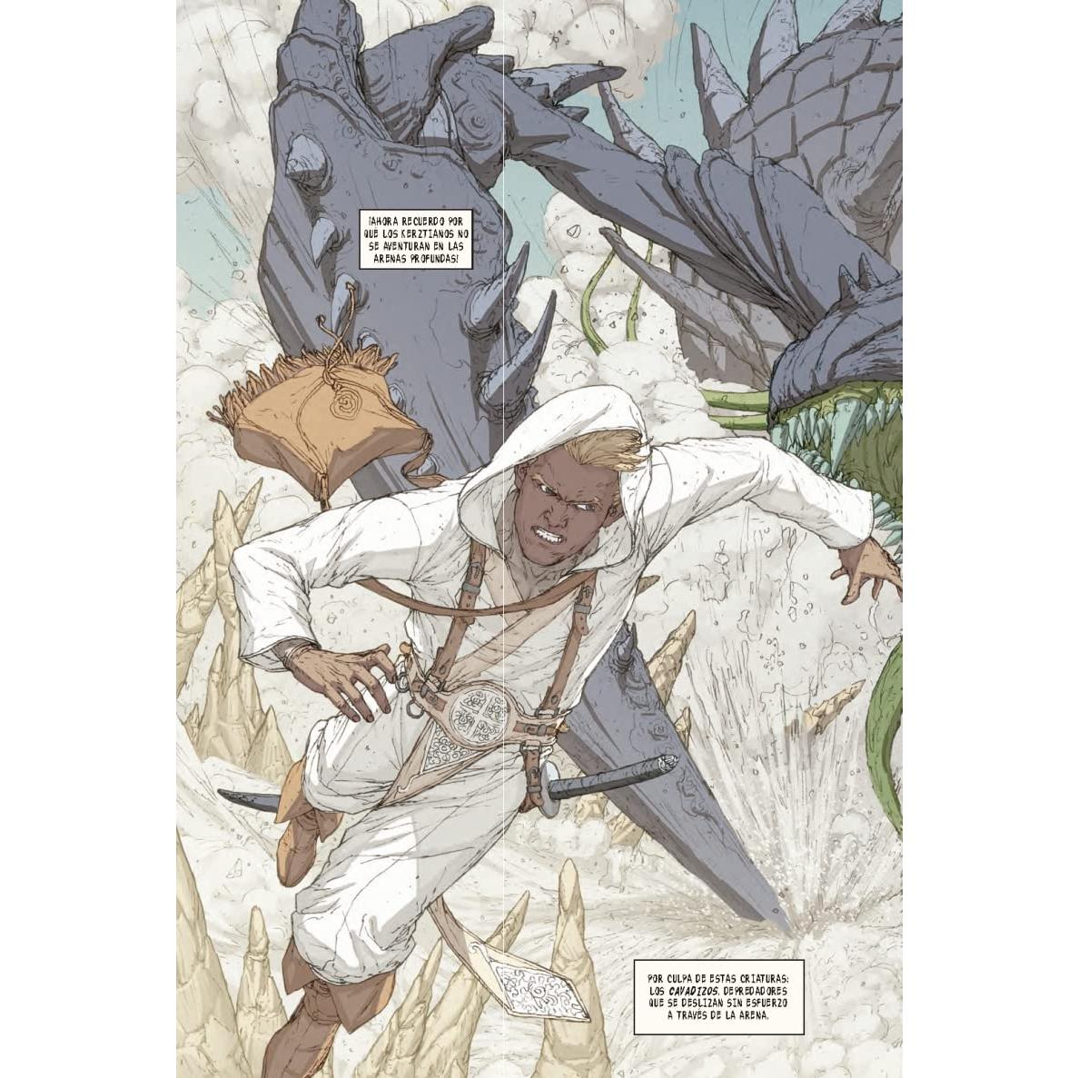 Arena Blanca. Una novela gráfica del Cosmere (volúmenes 1-3)