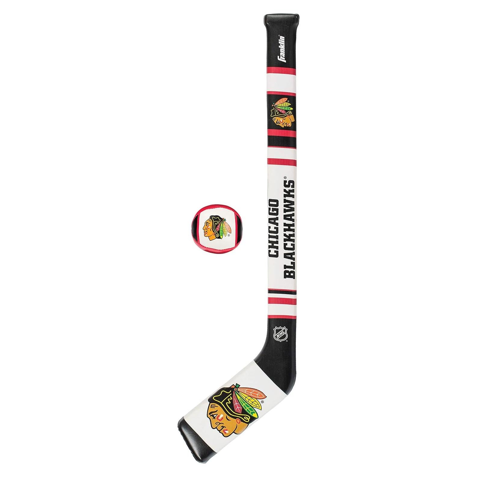 Conjunto Hockey Suave Franklin Sports Chicago Blackhawks