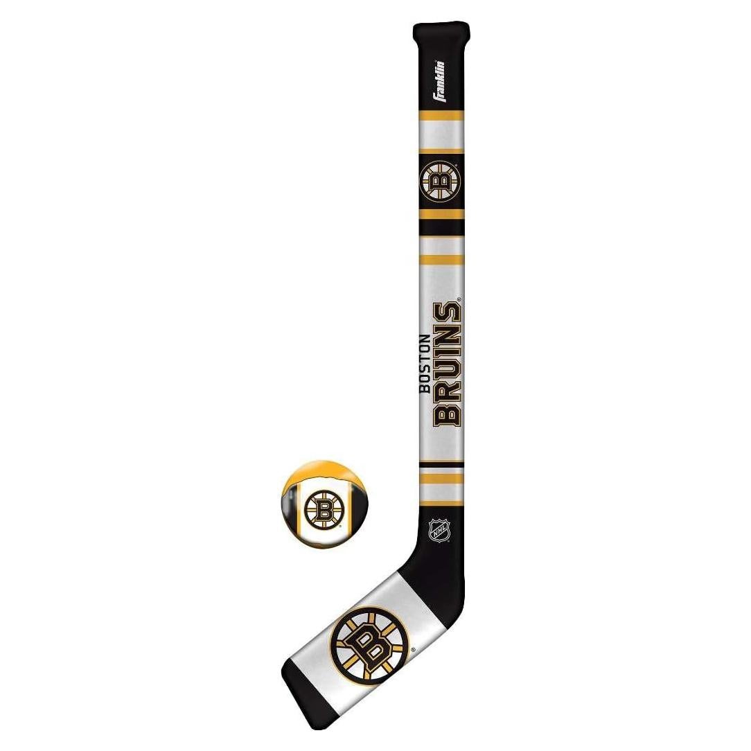 Conjunto Hockey Suave Franklin Sports Boston Bruins - 1 Palo y Pelota