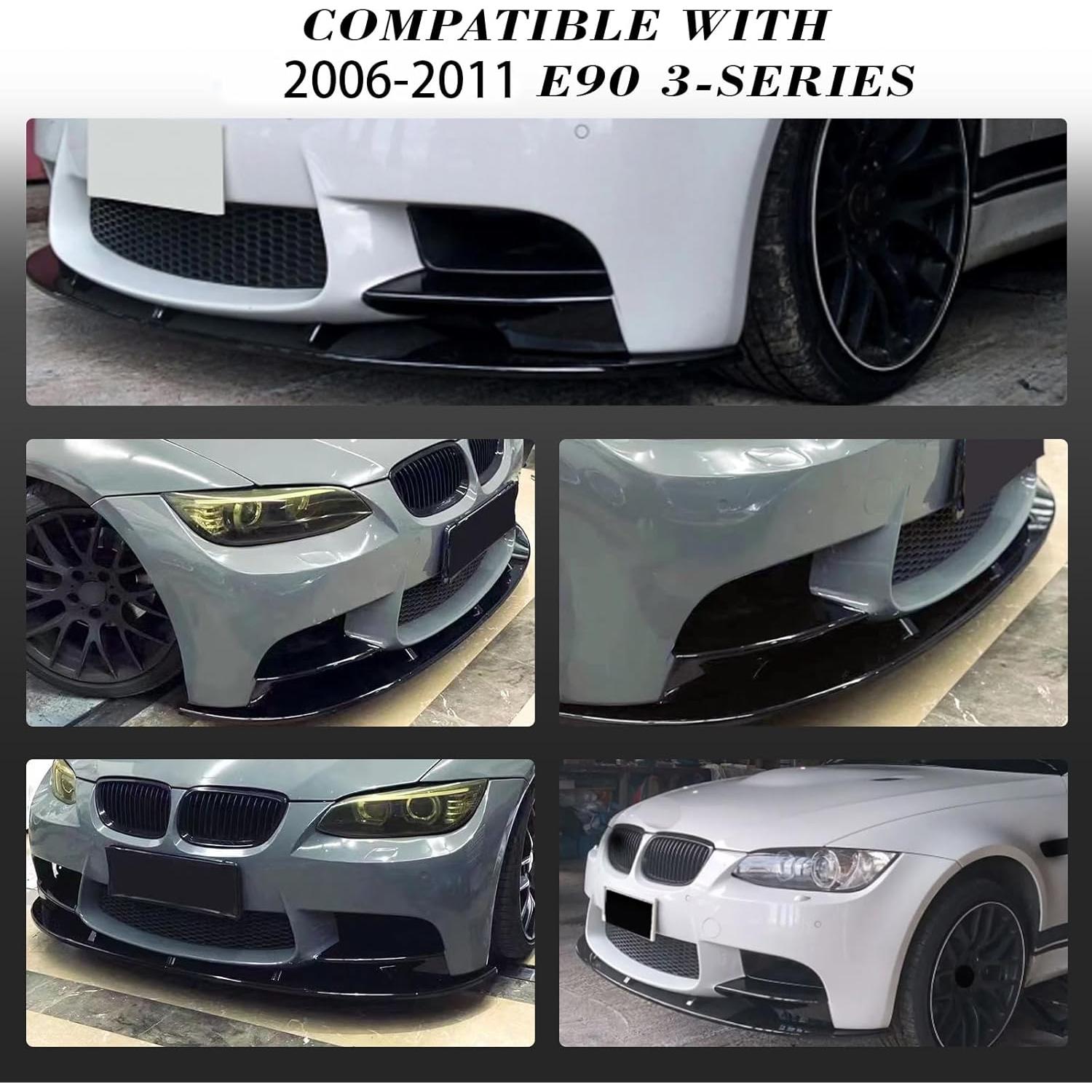 Labio Parachoques Frontal BMW E90 2006-2011 Estilo STP