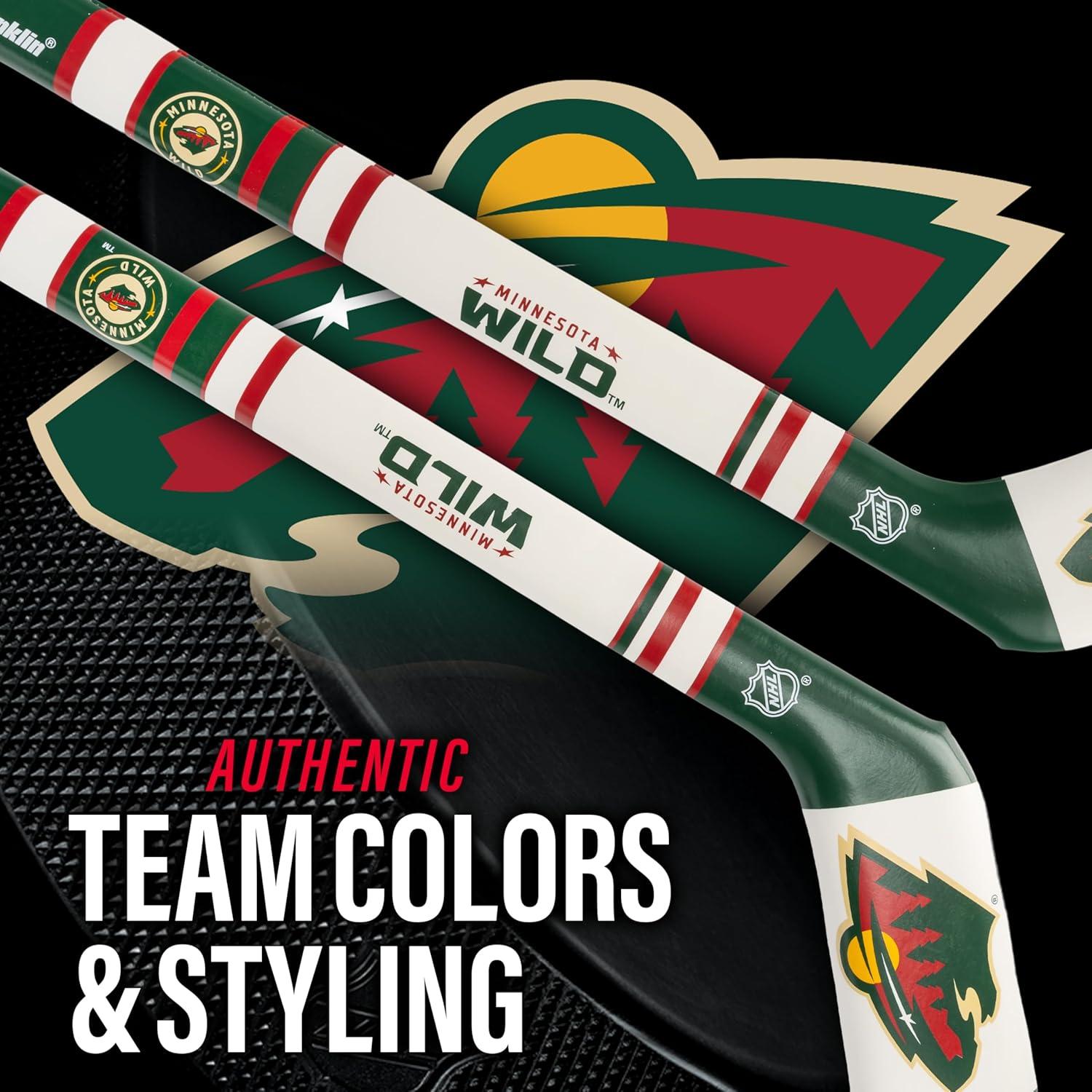 Conjunto Hockey Suave Franklin Sports Minnesota Wild - 2 Piezas