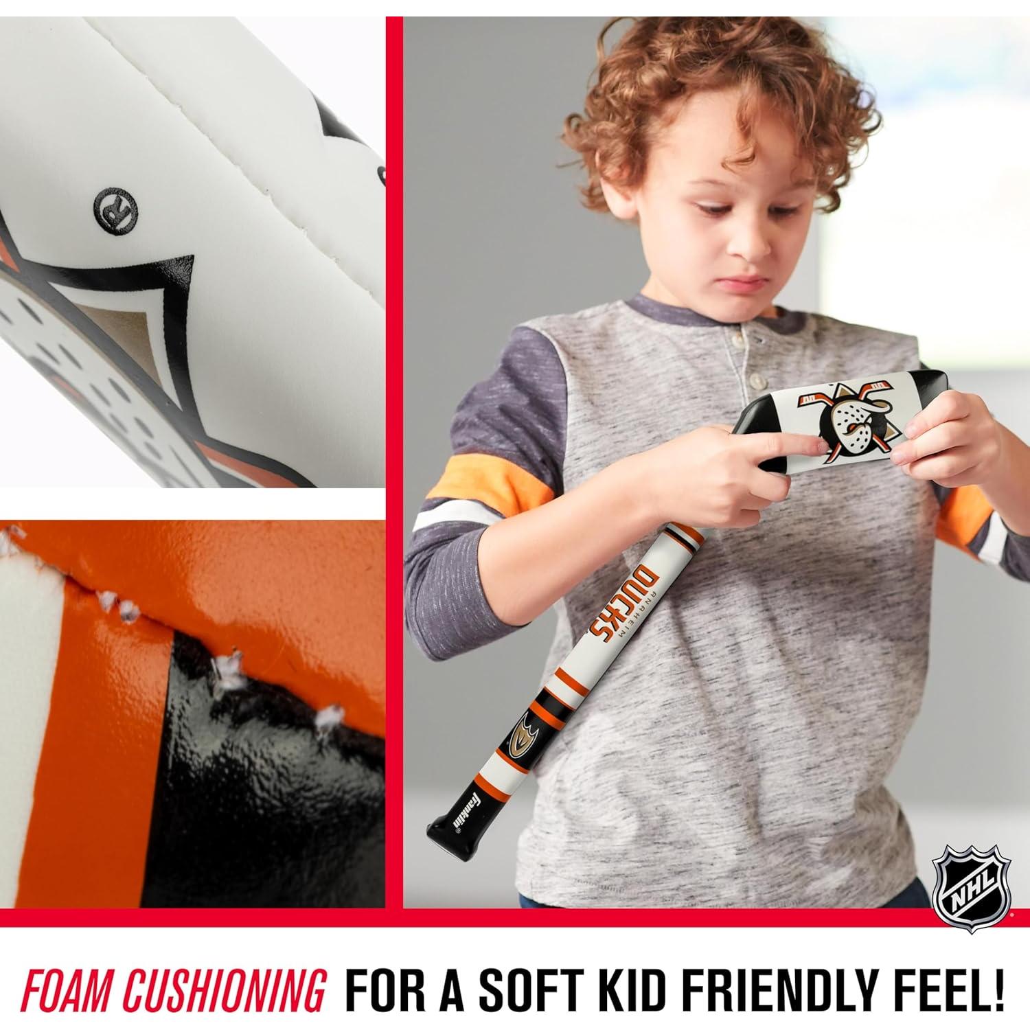 Conjunto Hockey Suave Franklin Sports NHL Anaheim Ducks
