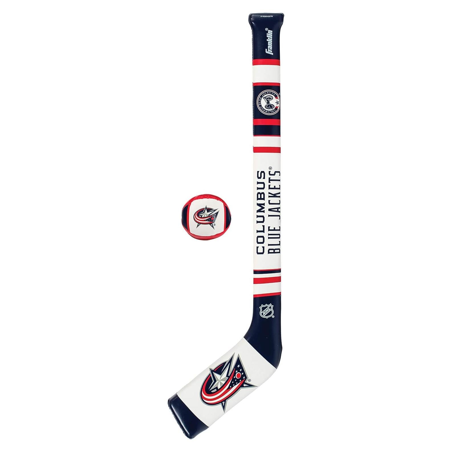 Conjunto Hockey Suave Franklin Sports Columbus Blue Jackets