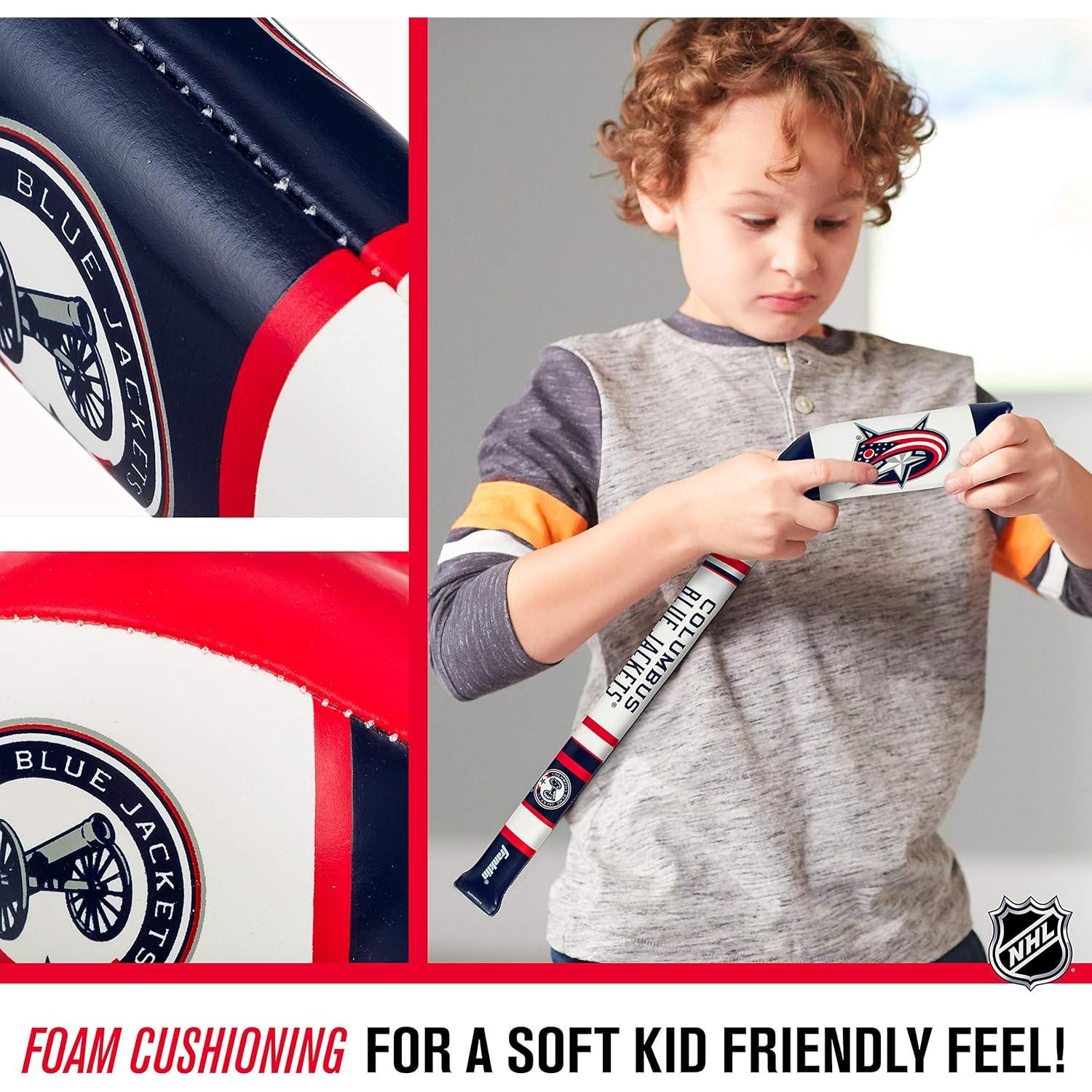 Conjunto Hockey Suave Franklin Sports Columbus Blue Jackets