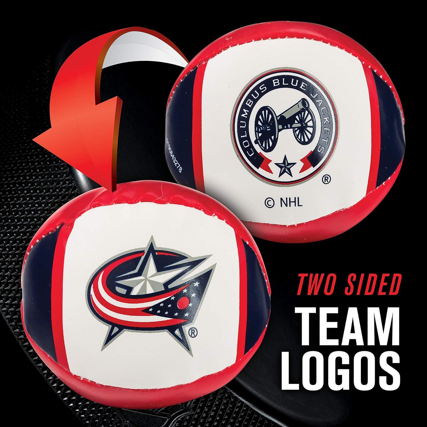 Conjunto Hockey Suave Franklin Sports Columbus Blue Jackets