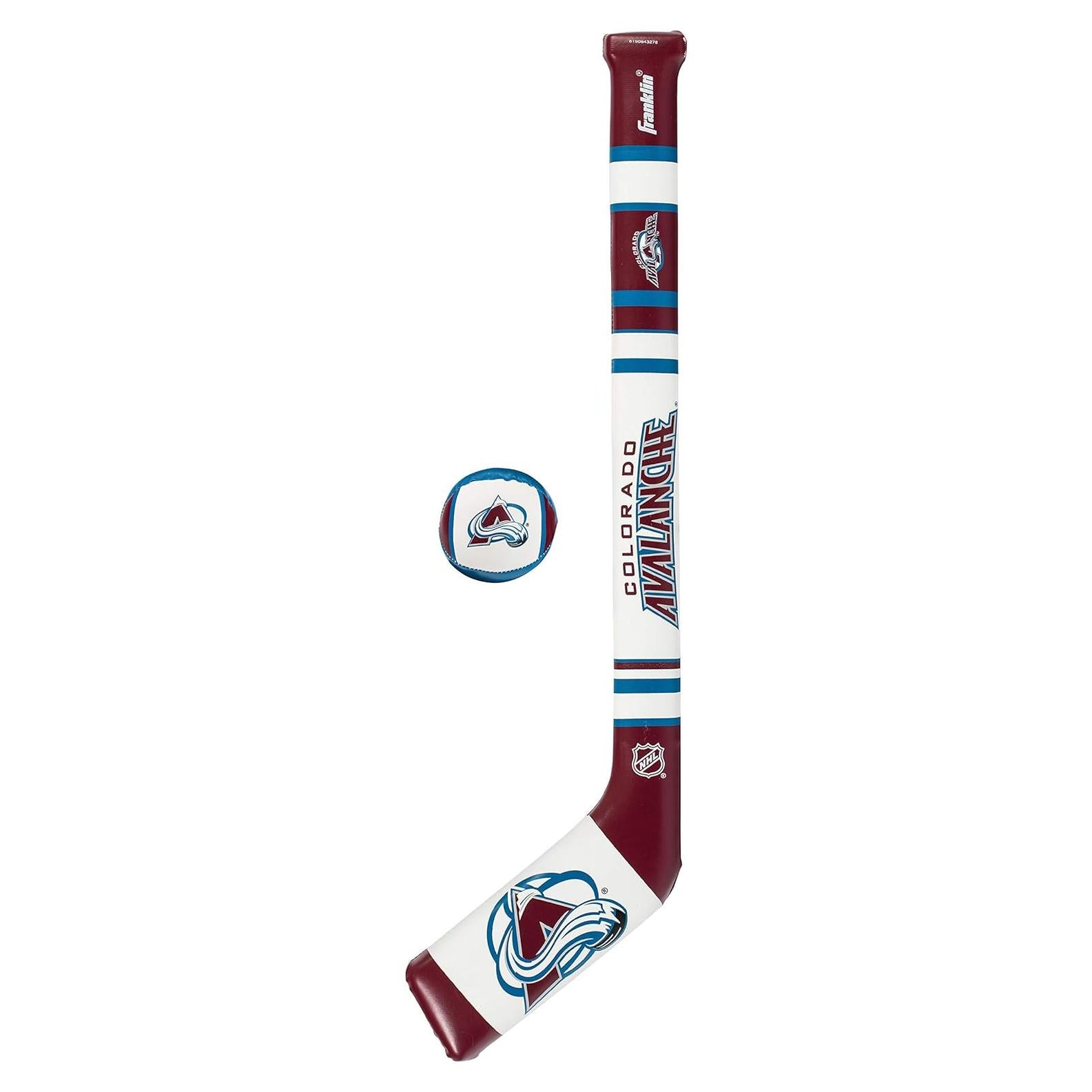 Conjunto Hockey Suave Franklin Sports NHL Colorado Avalanche
