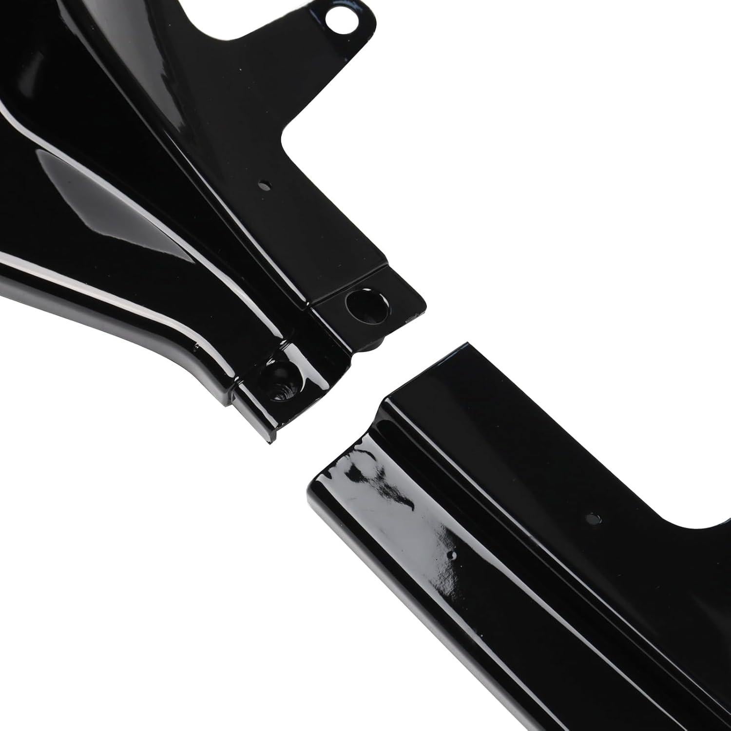 Labio Frontal Negro Brillante 3P ABS para BMW Serie 3 G20 2019-2022