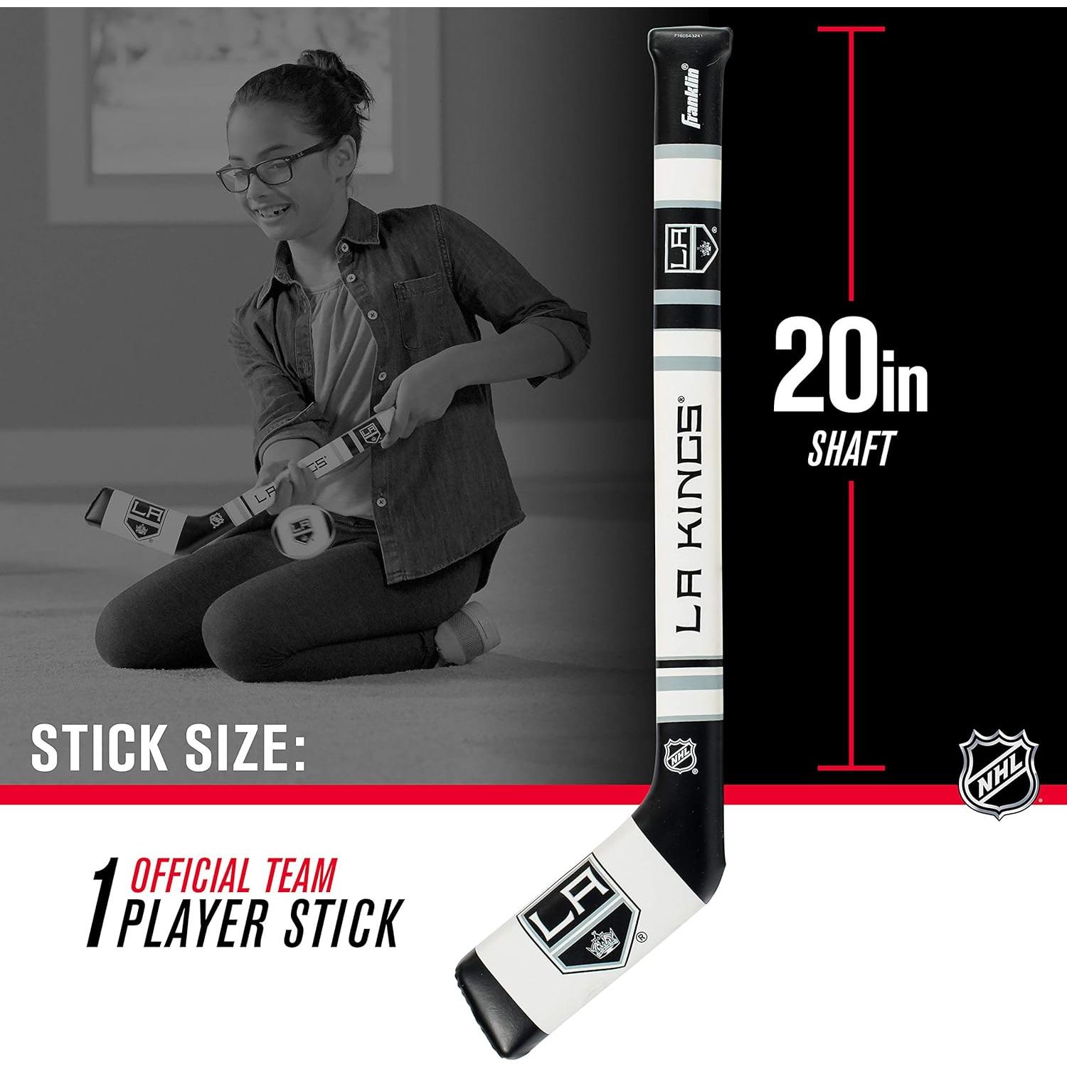 Conjunto Hockey Suave Franklin Sports NHL Los Angeles Kings