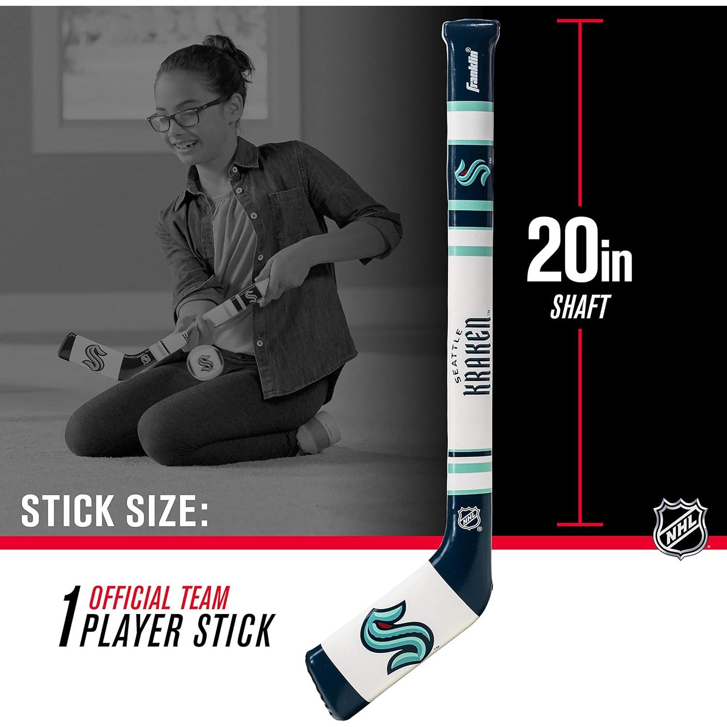 Conjunto Hockey Suave Franklin Sports NHL Seattle Kraken